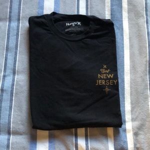 Hurley NJ Surf Map Tee